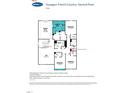 Voyageur floor plan second floor featuring owner's suite, loft, bedrooms 2, 3 and 4 and laundry at 236 Golfview Ave, Benson, NC 27504