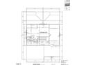 Detailed unfinished attic plan with stairs at 3008 Eden Harbor Ct, Raleigh, NC 27613