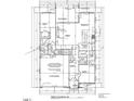 Detailed first floor plan featuring a 2-car garage, kitchen, dining area, and Gathering room layout at 3008 Eden Harbor Ct, Raleigh, NC 27613