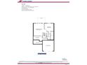 Basement plan showing recreational room, bedroom 6, and a garage slab at 111 High Hampton Way, Fuquay Varina, NC 27526