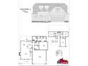 Hawthorne-C floor plan showcasing the layout of this home, including square footage and room dimensions at 1301 Parkertown Rd, Four Oaks, NC 27524