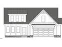 Rendering of the house featuring the garage on the right side of the house at 164 Fish Camp Dr, Wendell, NC 27591