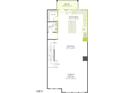 Floor plan featuring a kitchen, dining area, great room, deck and pantry layout for convenient living and entertainment at 806 Hillfarm Dr, Wake Forest, NC 27587