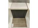 Sample cabinetry showcasing gray finish with white countertop and light-colored wood-look flooring at 260 Meadowbark Bnd # 44, Garner, NC 27529