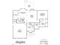 Avon II first floor plan featuring a two-car garage, kitchen, great room, and Primary bedroom suite at 7491 Sweetwater Dr, Nashville, NC 27856