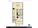 The Manteo II third level features an owner's suite and a second bedroom at 4008 Silver Oak Ln, Durham, NC 27703