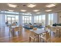 Spacious clubhouse features abundant natural light, dining and lounge areas, perfect for entertaining and gatherings at 601 W Rosemary St # 712, Chapel Hill, NC 27516