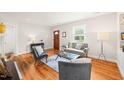 Comfortable living room space with ample seating and natural light at 109 Davidson Ave, Durham, NC 27704