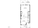 First-floor floor plan featuring kitchen, dining area, Gathering room, front porch, and patio at 336 Cottage Hill Way, Raleigh, NC 27604