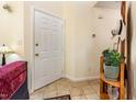 Welcoming foyer with tiled floor and decor at 1211 Azalea Dr, Zebulon, NC 27597