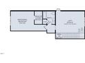 Home floor plan showcasing an additional bedroom, walk-in closet, bath, and open loft space on the second floor at 2125 Abbeyhill Dr # 88, Raleigh, NC 27610