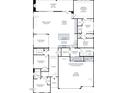 Spacious home floor plan with open kitchen, dining, great room, primary suite, three-car garage, and outdoor living space at 2125 Abbeyhill Dr # 88, Raleigh, NC 27610