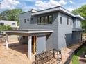 A new gray home featuring contemporary design at 2321 Turners Aly, Raleigh, NC 27607