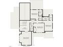 Second floor plan featuring bedrooms, baths, closets, and loft area at 46 Addison Pond Ct, Zebulon, NC 27597