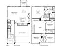 Detailed floor plan showcases the home's layout, including the primary suite, bedrooms, and living areas at 825 Ottawa Dr, Garner, NC 27529