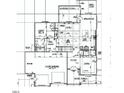 First floor plan featuring a spacious layout with a two-car garage, Gathering room, breakfast area, and guest bedroom at 249 Deer Tail Ln # 45, Fuquay Varina, NC 27526