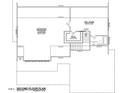 Detailed second-floor plan showcasing the layout of the recreation room and unfinished storage at 264 Deer Tail Ln # 33, Fuquay Varina, NC 27526