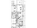 First floor plan featuring kitchen, dining room, Gathering room, powder room, and owner's suite at 203 S Main St # B, Four Oaks, NC 27524