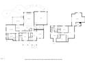 Floor plan of the first and second story showcasing the layout of this house at 125 Lord Ashley Rd, Raleigh, NC 27610
