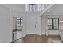 Bright foyer with hardwood floors, high ceilings, and a clear view into other rooms at 2004 Yamacraw Dr, Knightdale, NC 27545