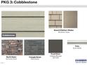 Cobblestone exterior package with Urbane Bronze front door and Kentucky Stack brick at 128 Gilmer St, Fuquay Varina, NC 27526