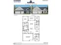 Kathryn home offers a desirable layout featuring three bathrooms, a 3-car garage, and a covered patio at 148 Gilmer St, Fuquay Varina, NC 27526