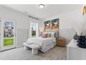 Bright bedroom with ample natural light, neutral tones, stylish decor, and a cozy atmosphere perfect for relaxation at 1928 Fishamble # 24, Fuquay Varina, NC 27526