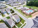 Desirable community with swimming pool, playground and amenity center conveniently located near attractive homes at 2837 Milano Ave, Apex, NC 27502