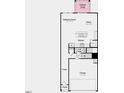Open floorplan concept featuring an island kitchen, garage, and a relaxing outdoor living space at 8734 Wardle Ct, Wake Forest, NC 27587