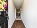 Bright foyer with hardwood flooring leading into a spacious home interior at 286 Beaver Tavern Dr, Benson, NC 27504