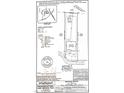Detailed property survey map showing property dimensions, building placement and street access at 1950 Menet St, Apex, NC 27502