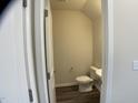 Cozy half-bath with modern toilet and vanity at 909 Clearhaven Ln # 909, Fuquay Varina, NC 27526