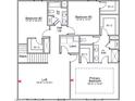 Second floor plan highlighting primary bedroom, two additional bedrooms, loft, and laundry room at 135 Cordoba Dr, Franklinton, NC 27525