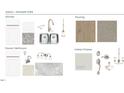 Samples show kitchen and bathroom finishes, flooring and interior paint colors at 3225 Pelican Ln, Durham, NC 27703