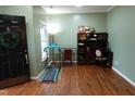 Cozy home office with natural light and hardwood floors at 114 Calebra Way # 114, Cary, NC 27519