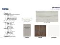 Chic design details featuring gray cabinets, Santorini backsplash, and Miami Vena countertops at 2217 Red Admiral Ct, Apex, NC 27539