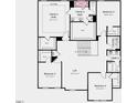 Detailed floorplan of the home's second floor at 535 Claftin St, Sanford, NC 27330