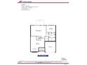Floor plan of the unfinished basement featuring recreational area, bedroom and garage at 56 Braddock Ct, Garner, NC 27529