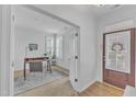 Bright home office with a desk, shutters, and ample natural light at 151 Bridge St, Hillsborough, NC 27278