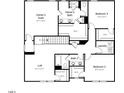Second floor layout includes owner's suite, bedrooms 2 & 3, baths, laundry & loft at 515 Claftin St, Sanford, NC 27330