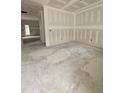 Unfinished bedroom with an abundance of natural light and recessed lighting at 115 Mildred Place, Broadway, NC 27505