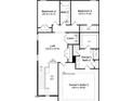 Second-floor layout showcasing loft, bedrooms, bathrooms, and owner's suite at 213 Steel Springs Ln # 22, Angier, NC 27501