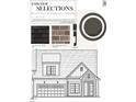 Bronze Leaf Townhome exterior selections feature Moire Black roof and Smoky Mountain brick at 1027 Coldspring Circle, Durham, NC 27705