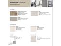 Selection of modern finishings with flooring, quartz countertops, tile backsplash and shaker cabinets at 1124 Sun Springs Rd, Wake Forest, NC 27587