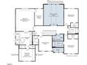 Second-floor layout featuring a primary bedroom suite, bonus room, and multiple bedrooms at 812 Timber Mist Ct, Cary, NC 27519