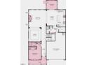 Thoughtfully designed first-floor layout with a spacious kitchen, dining area, sunroom, and a convenient two-car garage at 1701 Clydner Dr, Apex, NC 27523