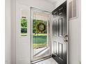 The Foyer has a decorative door and a view to the front yard at 4964 Stafford Mill Rd, Liberty, NC 27298