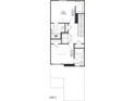 Detailed second-floor plan featuring bedrooms, baths, and walk-in closet at 2010 Rabbitbrush St, Durham, NC 27704