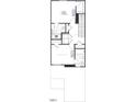Second floor floorplan featuring primary bedroom, bath, and bedroom 2 at 2013 Rabbitbrush St, Durham, NC 27704