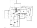 Detailed floor plan showcasing the upper level layout of the home, including room dimensions at 120 Firefly Ln, Louisburg, NC 27549
